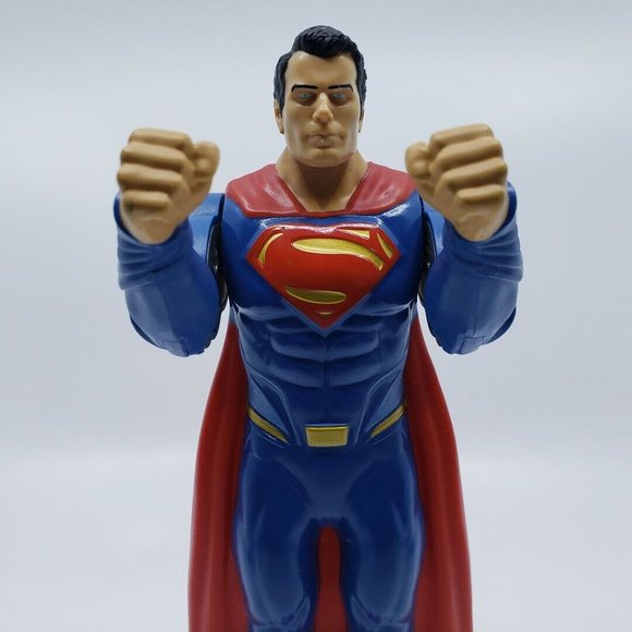Mattel DC Comics Superman Rock Em Sock Em Robots REPLACEMENT Superman ONLY 8 in - Picture 5 of 6